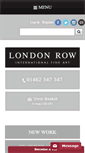 Mobile Screenshot of londonrowfineart.com